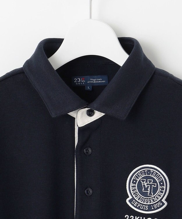 23区GOLF 【MEN】【吸湿/発熱】グランサーモカノコ ネイビー系