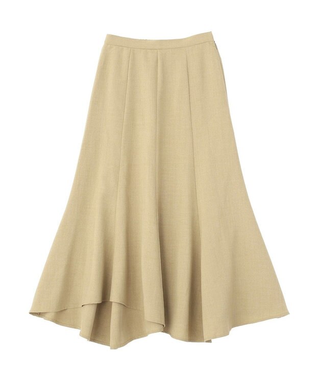 earth music&ecology 【セットアップ対応】キリカエフレアスカート Light Beige