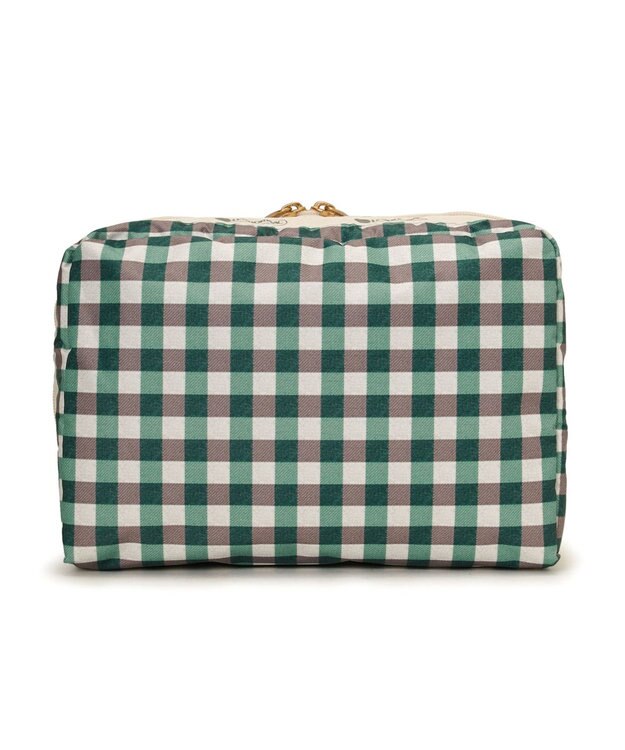LeSportsac EXTRA LARGE RECTANGULAR COSMETIC/フォレストギンガム フォレストギンガム