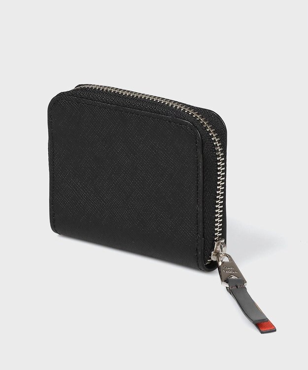 Paul Smith アーティストストライププラー コインケース ブラック