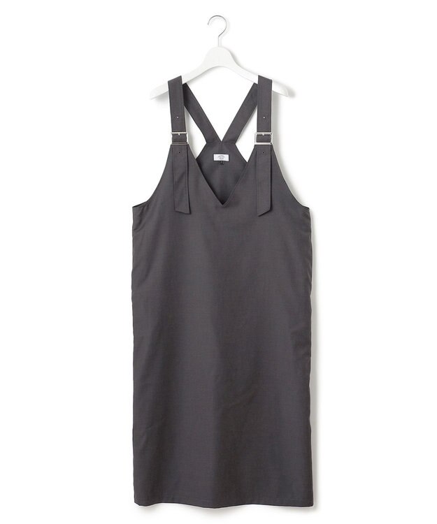 J.PRESS YORK STREET 【WOMEN】ジャンバースカート グレー系