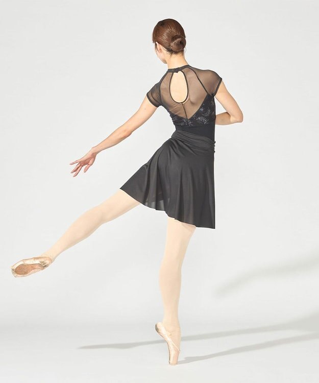 Chacott ハイネックレオタード ブラック