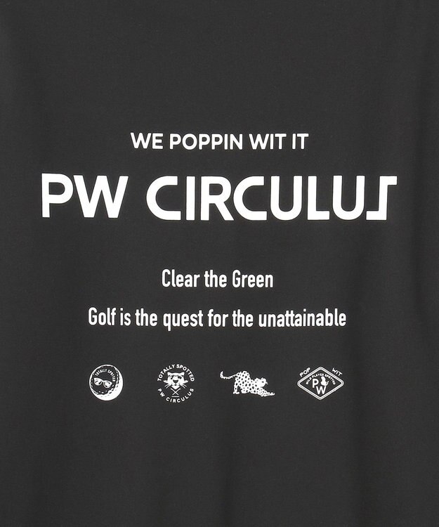 PW CIRCULUS 【MEN】スピンドルハイネックカットソー ブラック系