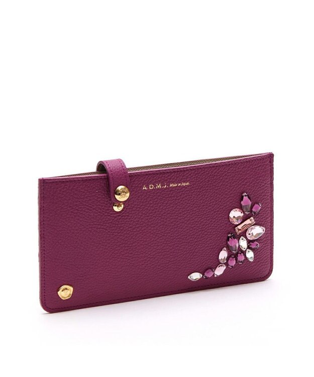 A.D.M.J. 【牛革】モーツァルトカラーグラデーションスリムウォレット SIE