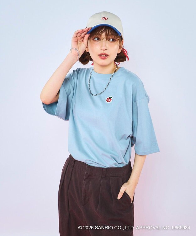 OP／FILA 【Ocean Pacific×ハローキティ】ワンポイントキャップ ホワイト