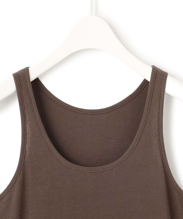 ICB L 【洗える】レイヤードタンク チョコレート系