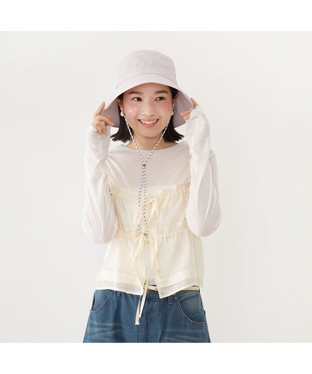 林八百吉商店 Sutto Hat  撥水すっとアドベンチャー ラベンダー
