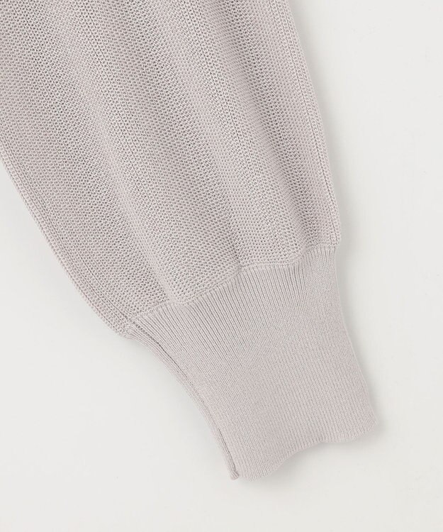 ANY SIS S 【洗える】ショートレングストッパー カーディガン アイスグレー