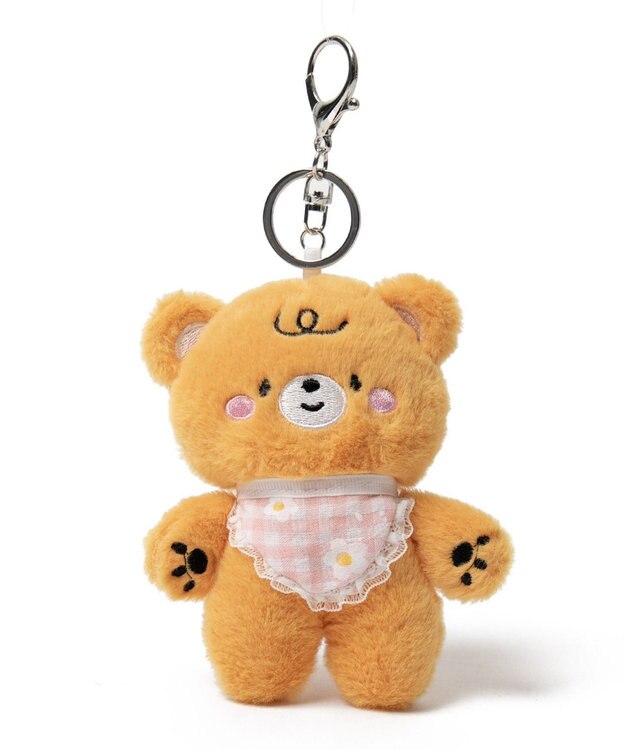 WEGO ばぶばぶあにまるぬいぐるみキーホルダー ブラウン