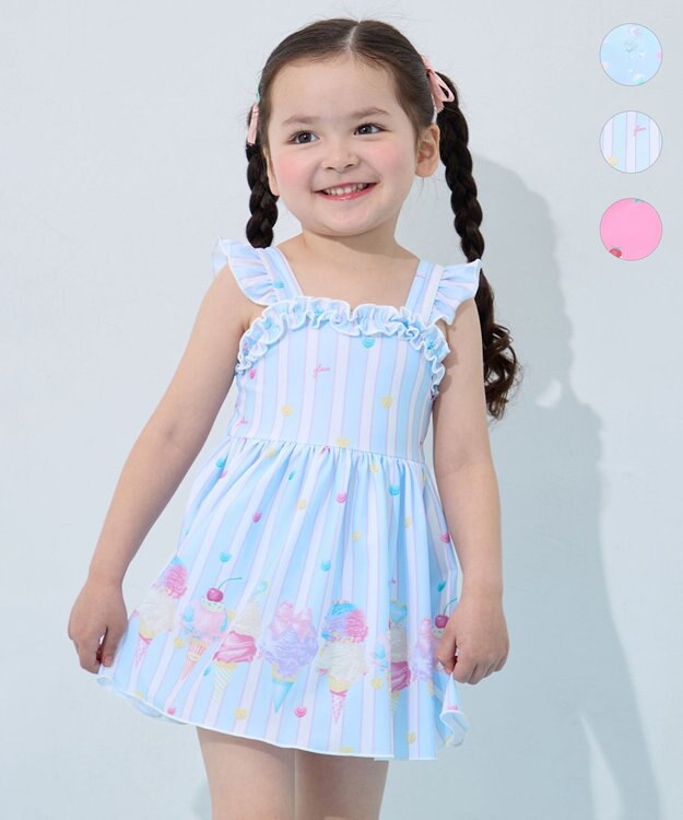UVカット】フリルワンピース水着 / ANY KIDS | ファッション通販