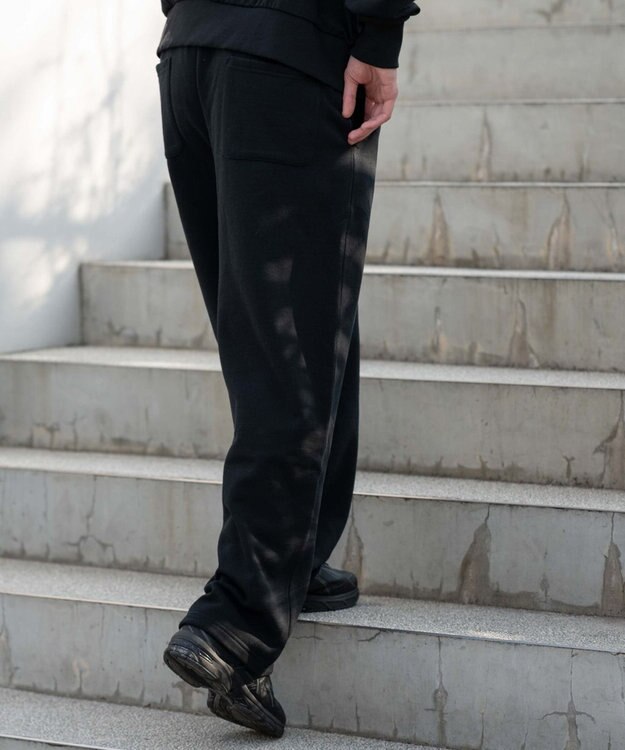 WEGO ユニセックス着用ITEM/ウエストゴム】スウェットパンツ ブラック