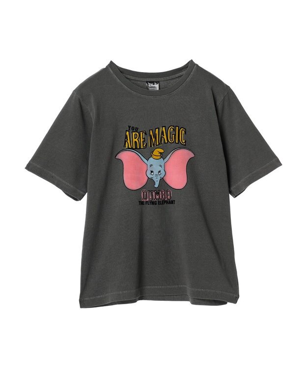 AMERICAN HOLIC フロッキーＰｔフェード加工Ｔ／Ｄｕｍｂｏ Charcoal Gray