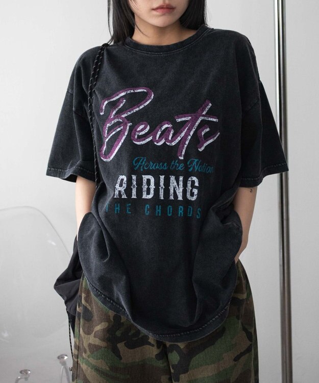 WEGO ヴィンテージウォッシュグラフィックBIGT 柄9