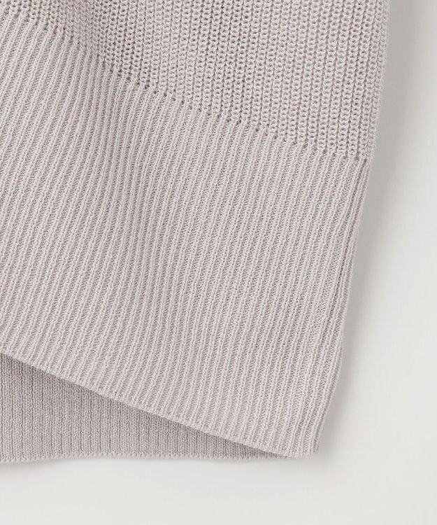 ANY SIS S 【洗える】ショートレングストッパー カーディガン アイスグレー