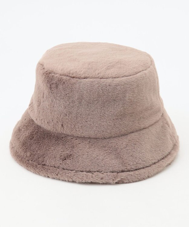 TOCCA 【UVカット・吸水速乾・防臭】FUR BUCKETHAT バケットハット ベージュ系