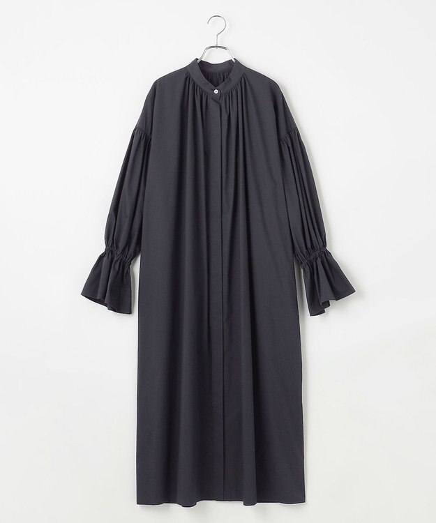 #Newans キャンディスリーブシャツワンピース ブラック