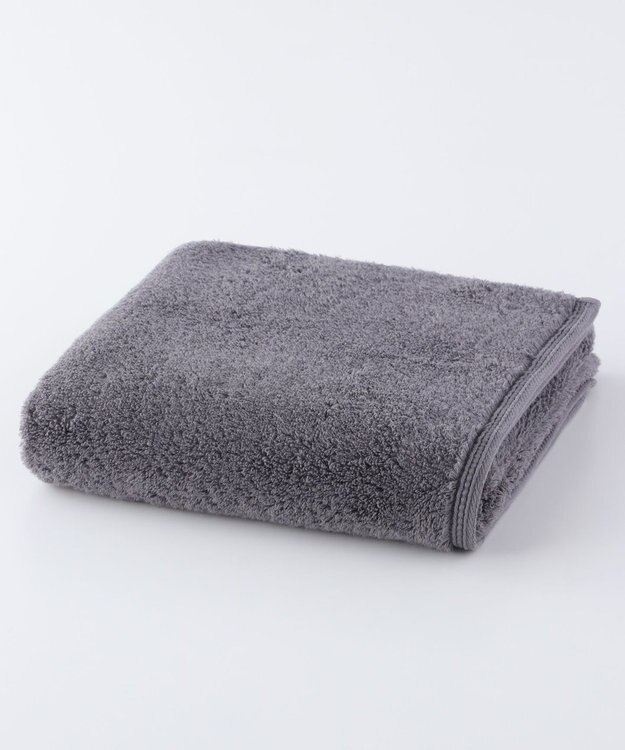 UCHINO しあわせタオル スモールバスタオル ストーン(グレー)