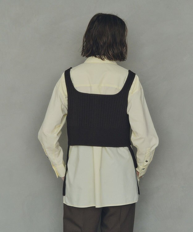 YECCA VECCA ロングシャツ Yellow