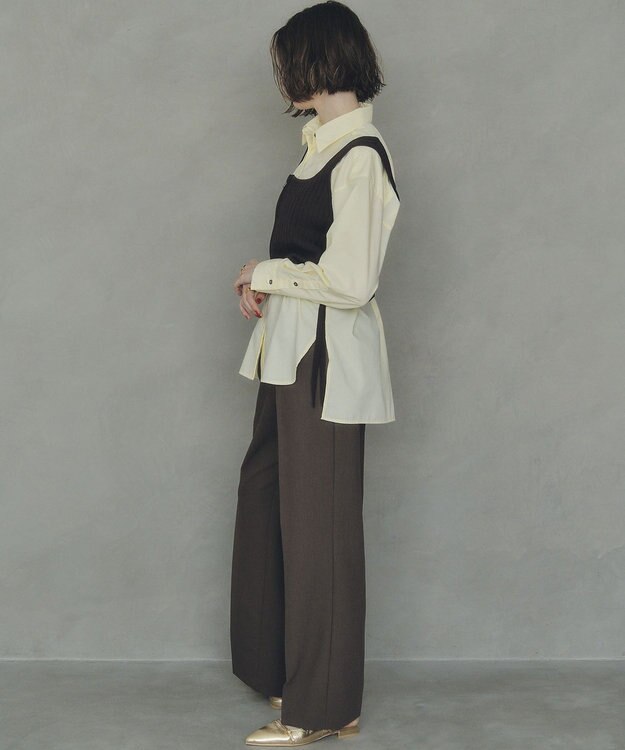 YECCA VECCA ロングシャツ Yellow