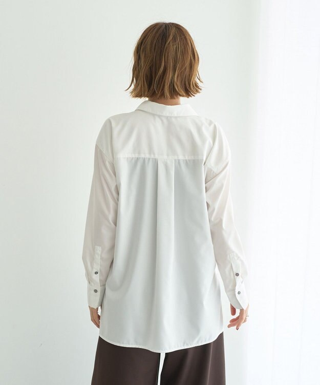 YECCA VECCA ロングシャツ Off White