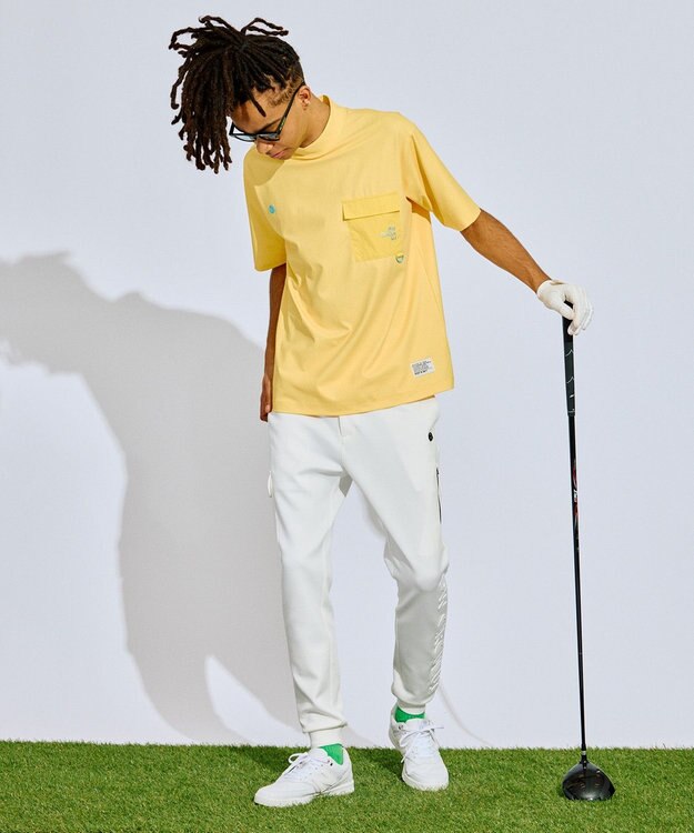 PW CIRCULUS 【MEN】カーゴ ジョガーパンツ ゴルフ ホワイト系