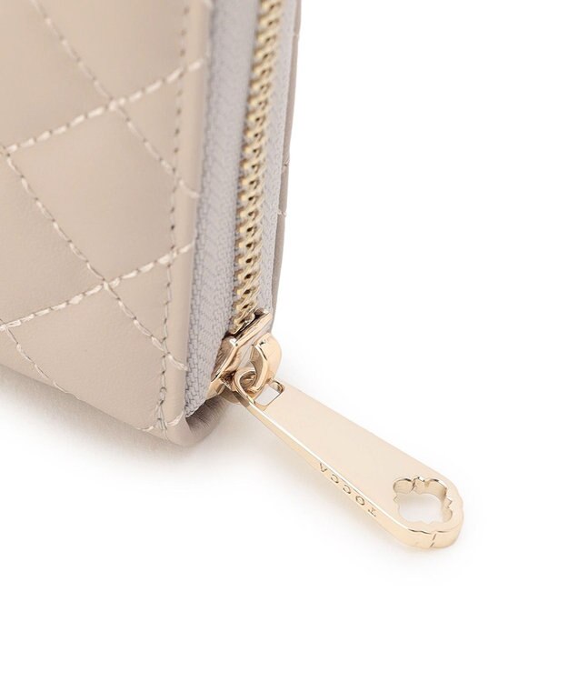 TOCCA TRACE PAVE LONG WALLET 長財布 ベージュ系