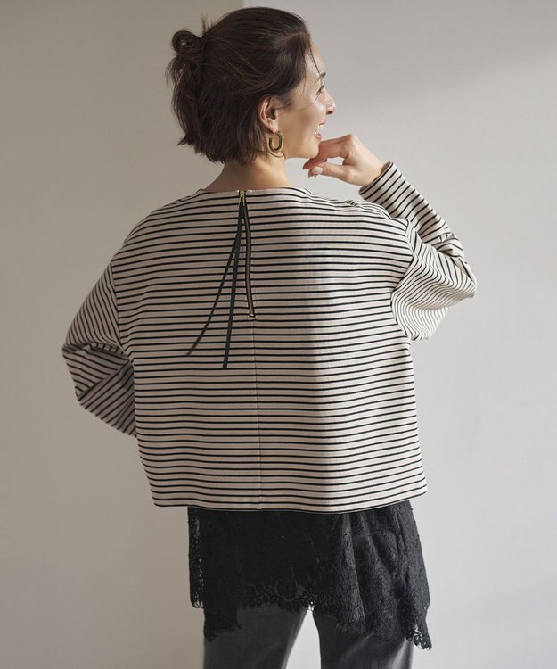 UNFILO レースヘム キャミソール ブラック