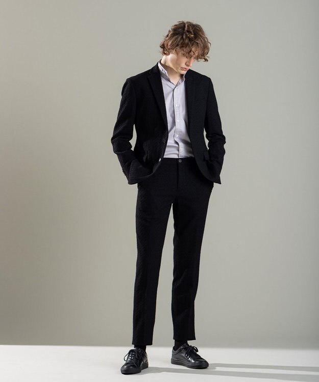 JOSEPH HOMME リングジャガード / CITY ブラック系