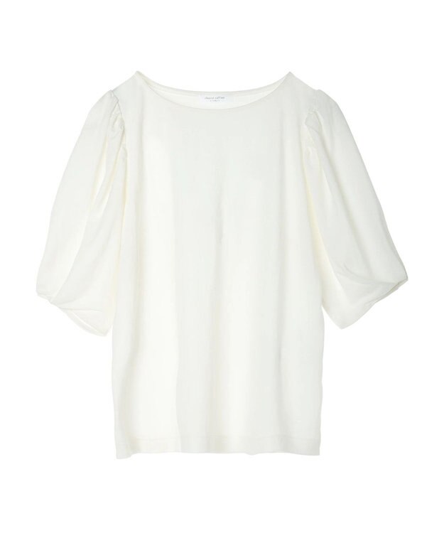 Green Parks 袖ボリュームカノコプルオーバー Off White