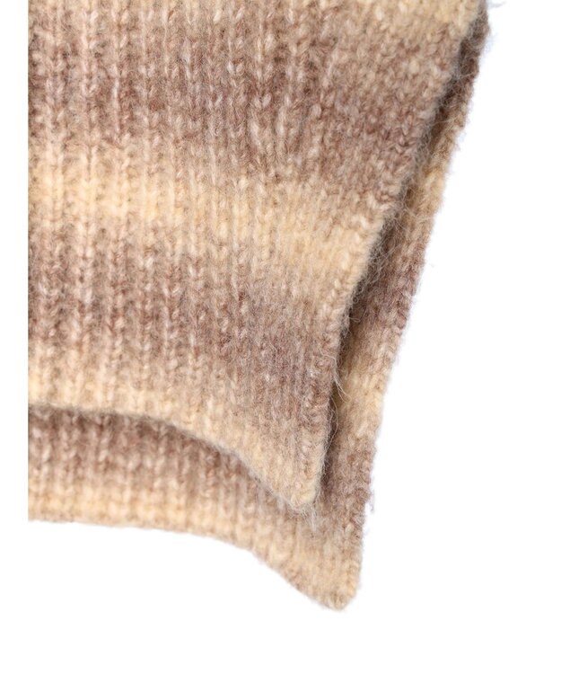 AMERICAN HOLIC グラデーションラグランニットプルオーバー Beige