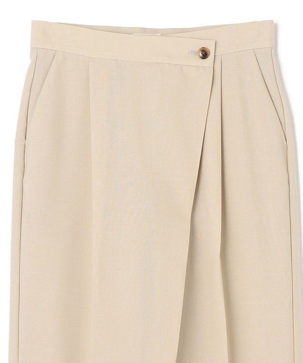 NAVE 【Nave・セットアップ可】ウールポリエステルツイルパンツ ベージュ系