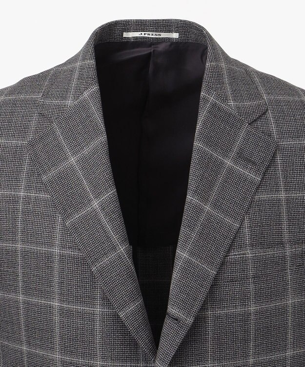 J.PRESS MEN 【CUBA BEACH MASTERPIECE】シルクツイストミックスチェック スーツ グレー系4