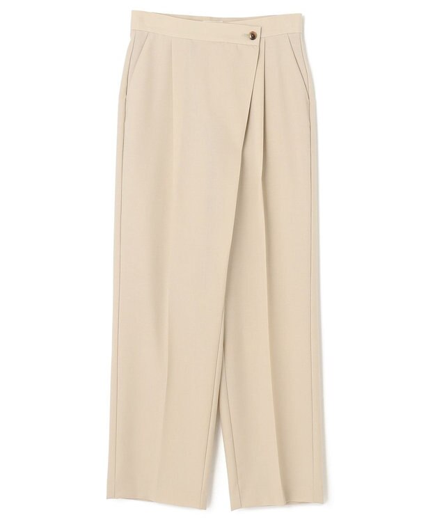 NAVE 【Nave・セットアップ可】ウールポリエステルツイルパンツ ベージュ系