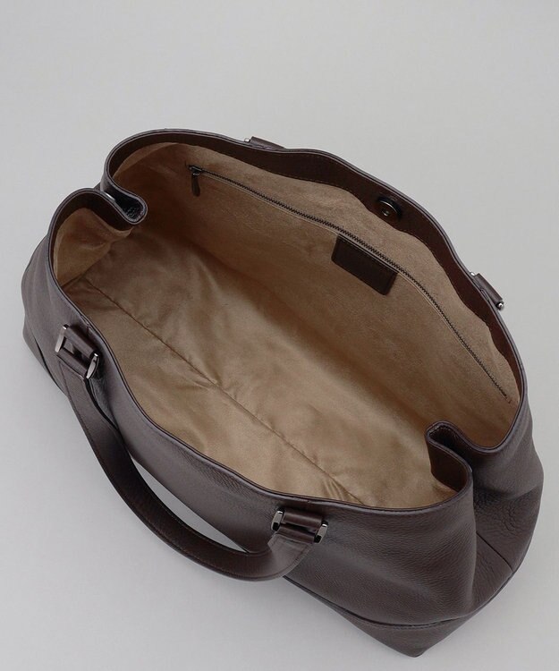 GOTAIRIKU 別注/日本製【PELLE MORBIDA×GOTAIRIKU】レザー トートバッグ ダークブラウン系