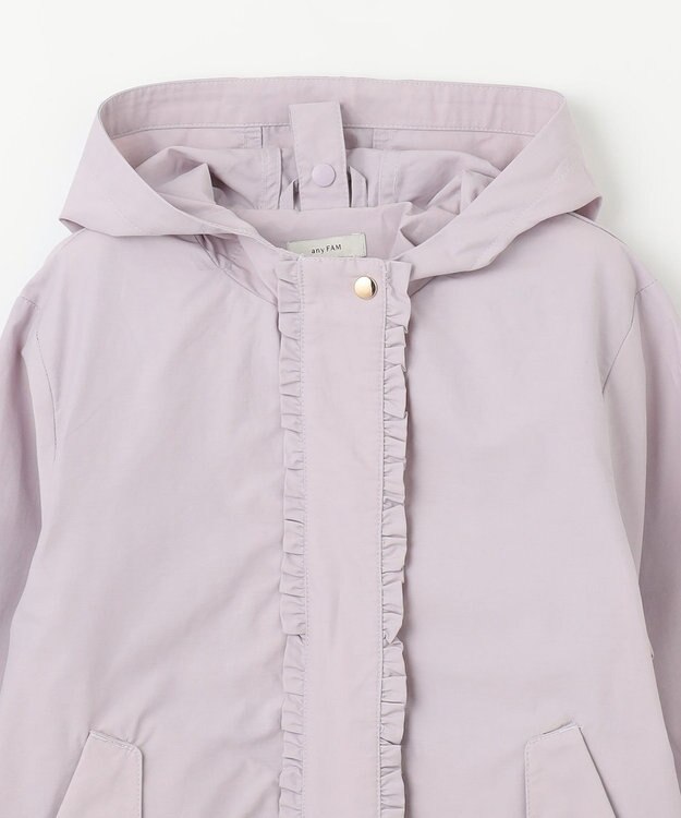 ANY KIDS ガーリー マウンテン パーカー ラベンダー
