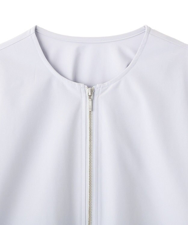 YECCA VECCA [撥水]バルーンブルゾン Sax