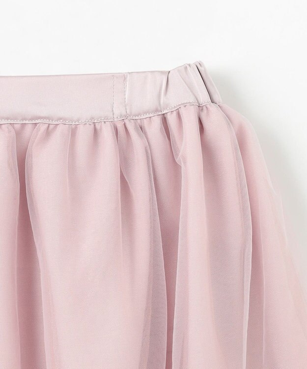 組曲 KIDS 【S-Lサイズ】ミスティフラワー スカート ピンク