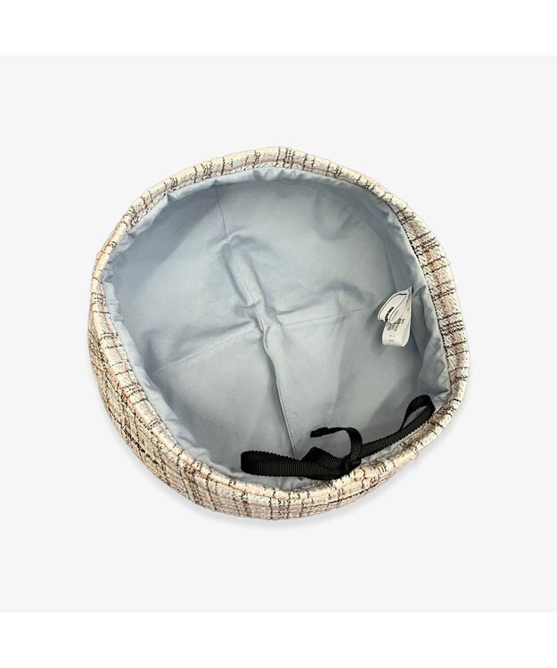 林八百吉商店 un chapeau  ツイードベレー ピンク