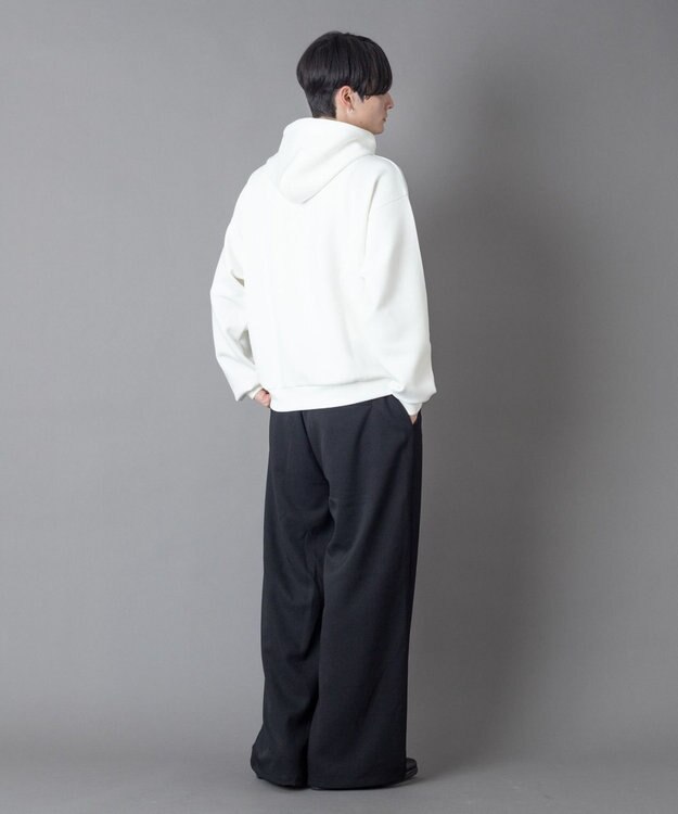 WEGO 【ユニセックス着用ITEM】ワンポイントプルパーカー ホワイト