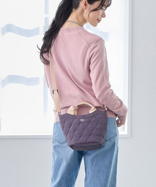 ROOTOTE 3632【軽量コンパクト】SN.べビール―.2way.ミリタリーキルト-A 01：グレー