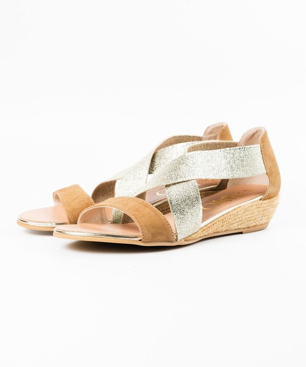 gaimo 【GAIMO/ガイモ】エラスティックエスパドリーユサンダル/NATAL-RS ベージュ