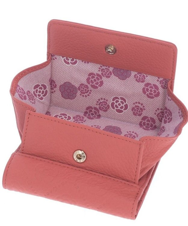 CLATHAS フリーズ BOX二つ折り財布 オレンジ