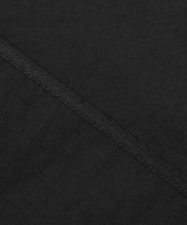 uncrave ライトプルーフナイロン オフショルブラウス ブラック