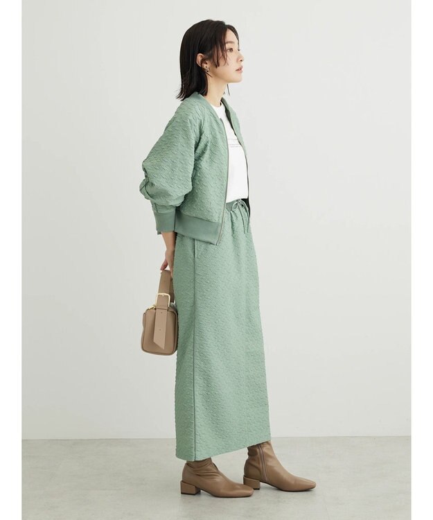 Green Parks ＫＢＦ　キルティングブルゾン Off White