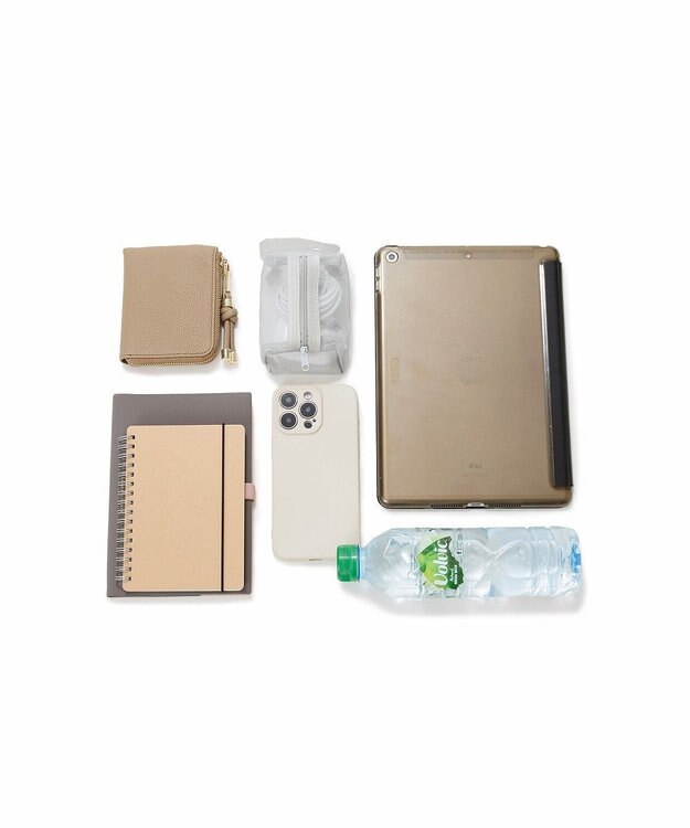 TOPKAPI 【TREASURE TOPKAPI】ソフトシュリンク テープコンビ ミニ トート バッグ ショルダーベルト付 ブラック