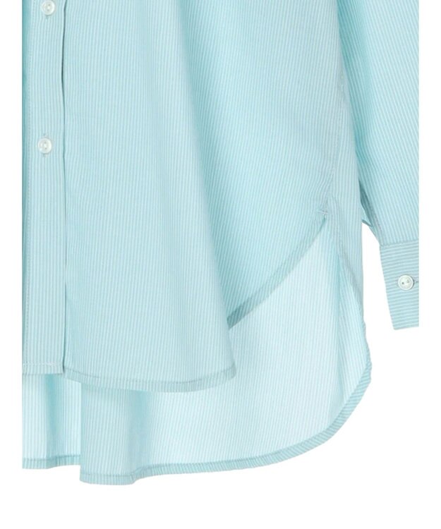 earth music&ecology ＴＲキュプラレギュラーシャツ Light Green