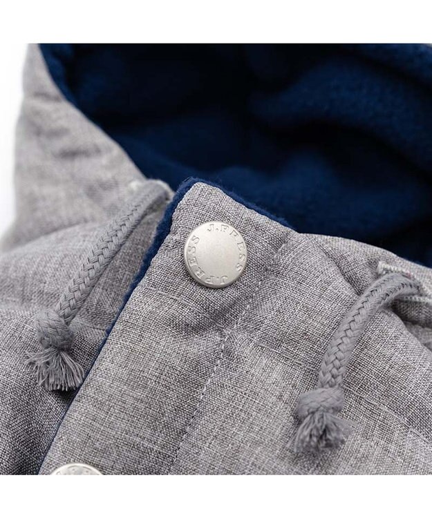 PET PARADISE J.PRESS 中綿コート 《杢グレー》 小型犬 杢グレー