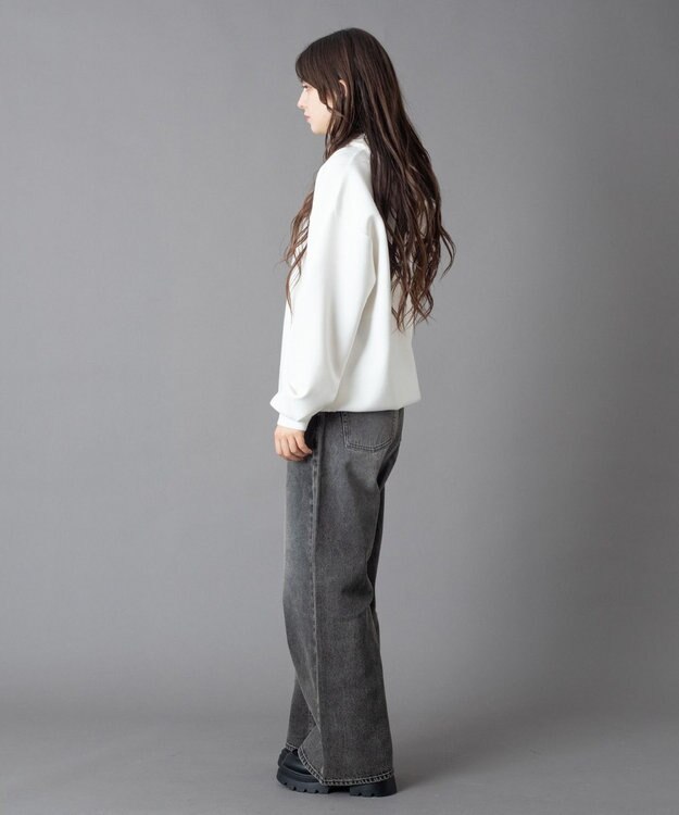 WEGO 【ユニセックス着用ITEM】ワンポイントプルパーカー ホワイト