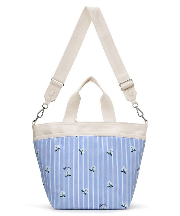 LeSportsac BUCKET TOTE/ジャスミンストライプ ジャスミンストライプ