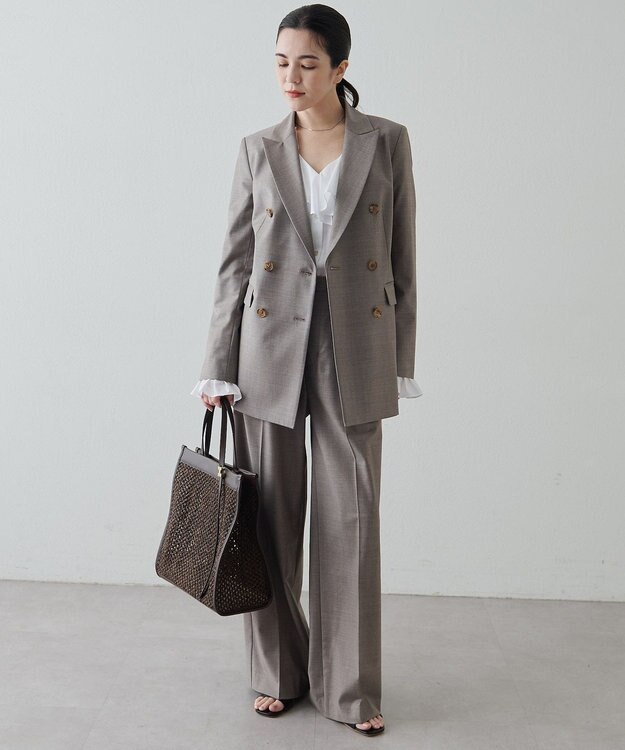 IACUCCI 【予約】ジュリエッタ RETE PAGLIA/RUGA ダークブラウン